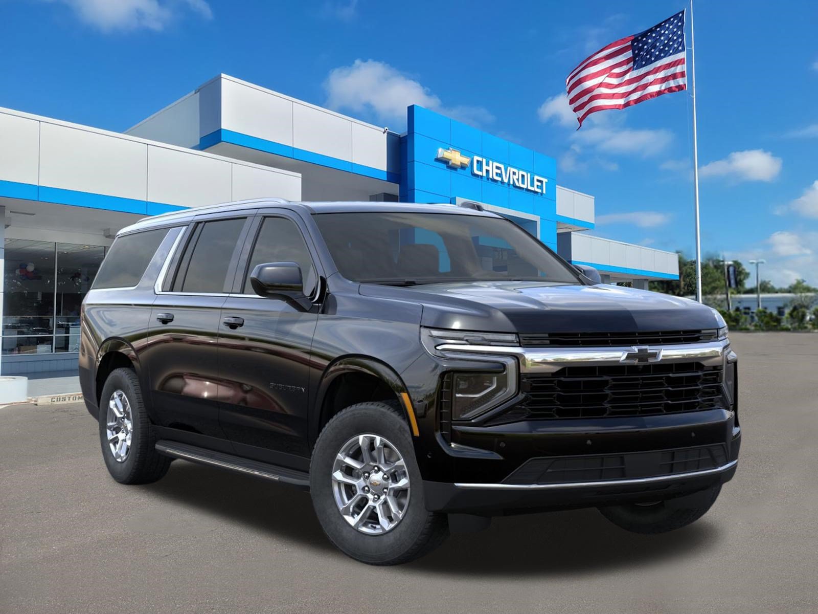 New 2026 Chevrolet Suburban LS w/ LPO, Dark Essentials Package RWD image 7
