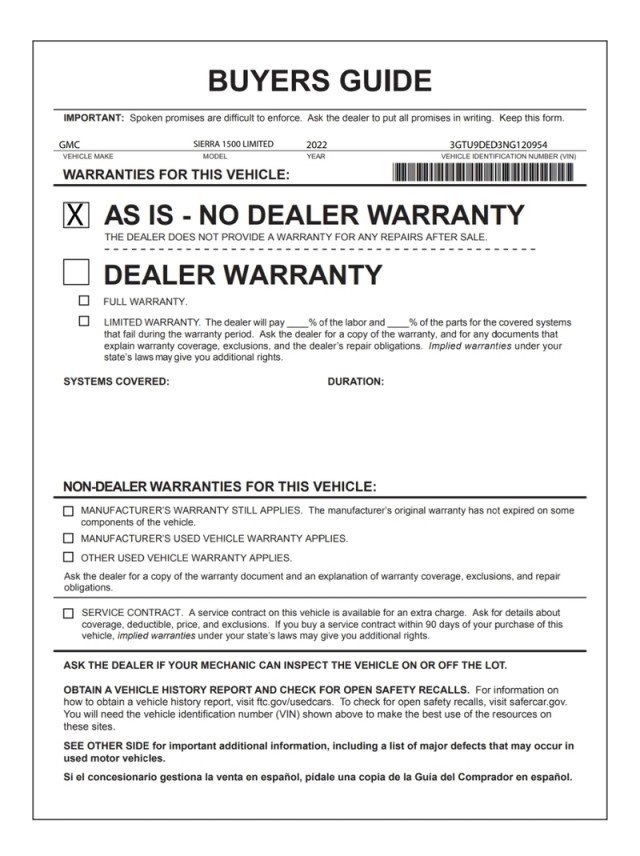 Used 2022 GMC Sierra 1500 SLT AWD/4WD image 31