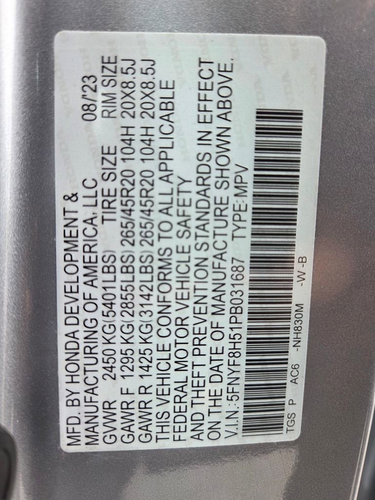 Certified 2023 Honda Passport EX-L image 22