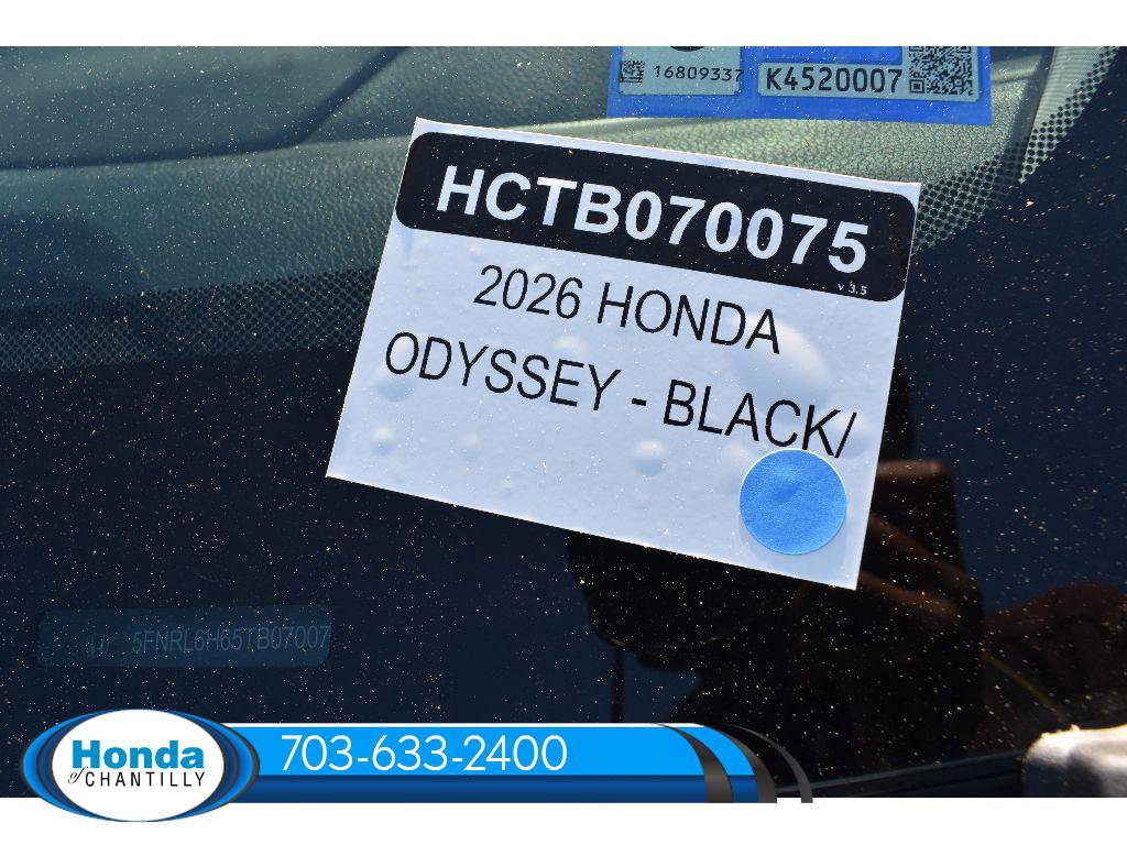 New 2026 Honda Odyssey EX-L image 33