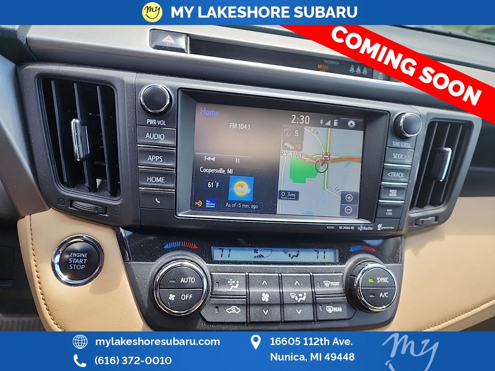 Used 2017 Toyota RAV4 Limited w/ All Weather Liner Package AWD/4WD image 14