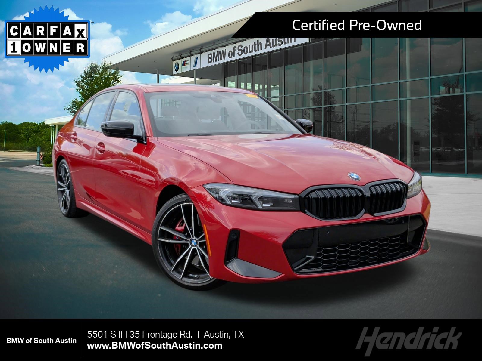 Certified 2023 BMW 330i Sedan w/ M Sport Package image 1