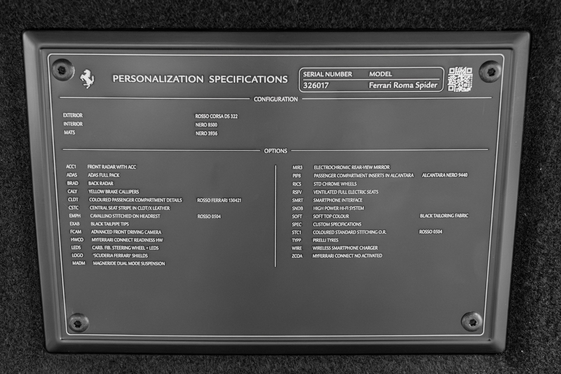 Certified 2026 Ferrari Roma Spider RWD image 21