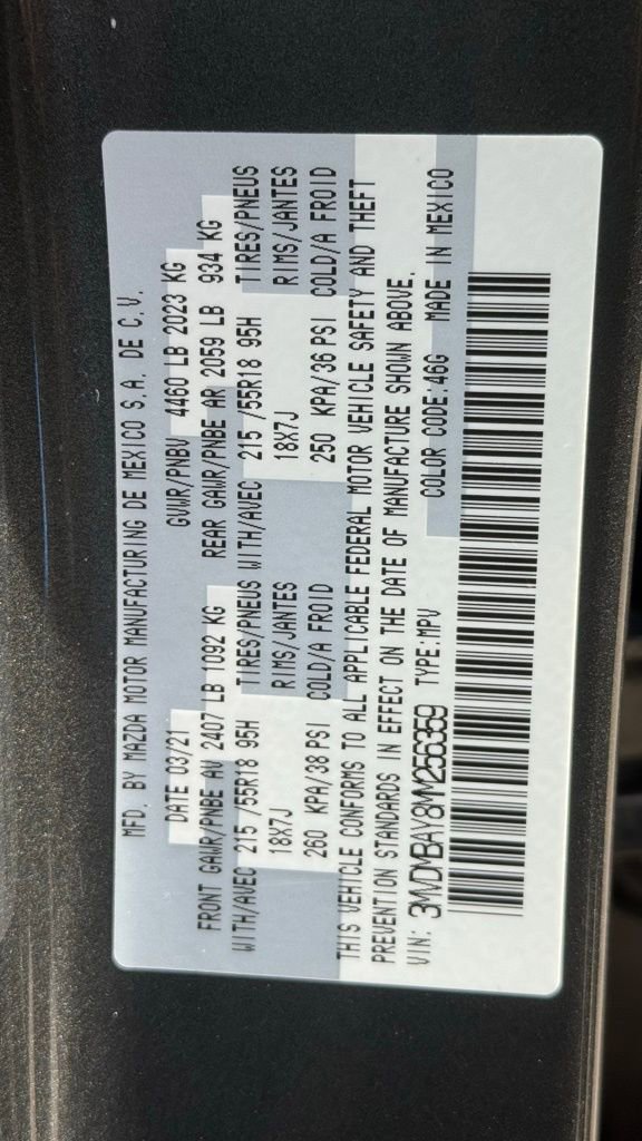 Used 2021 MAZDA CX-30 AWD 2.5 Turbo S image 8