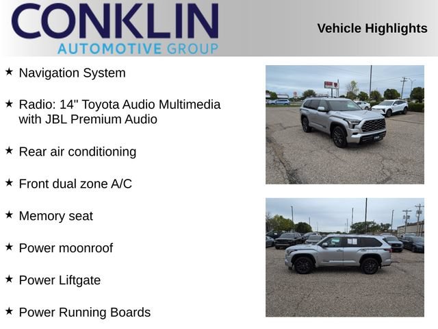 Used 2026 Toyota Sequoia Platinum AWD/4WD image 2