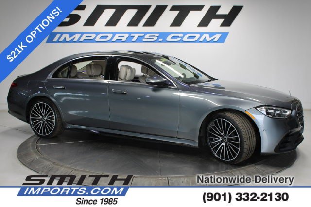 Used 2021 Mercedes-Benz S 580 4MATIC Sedan w/ AMG Line