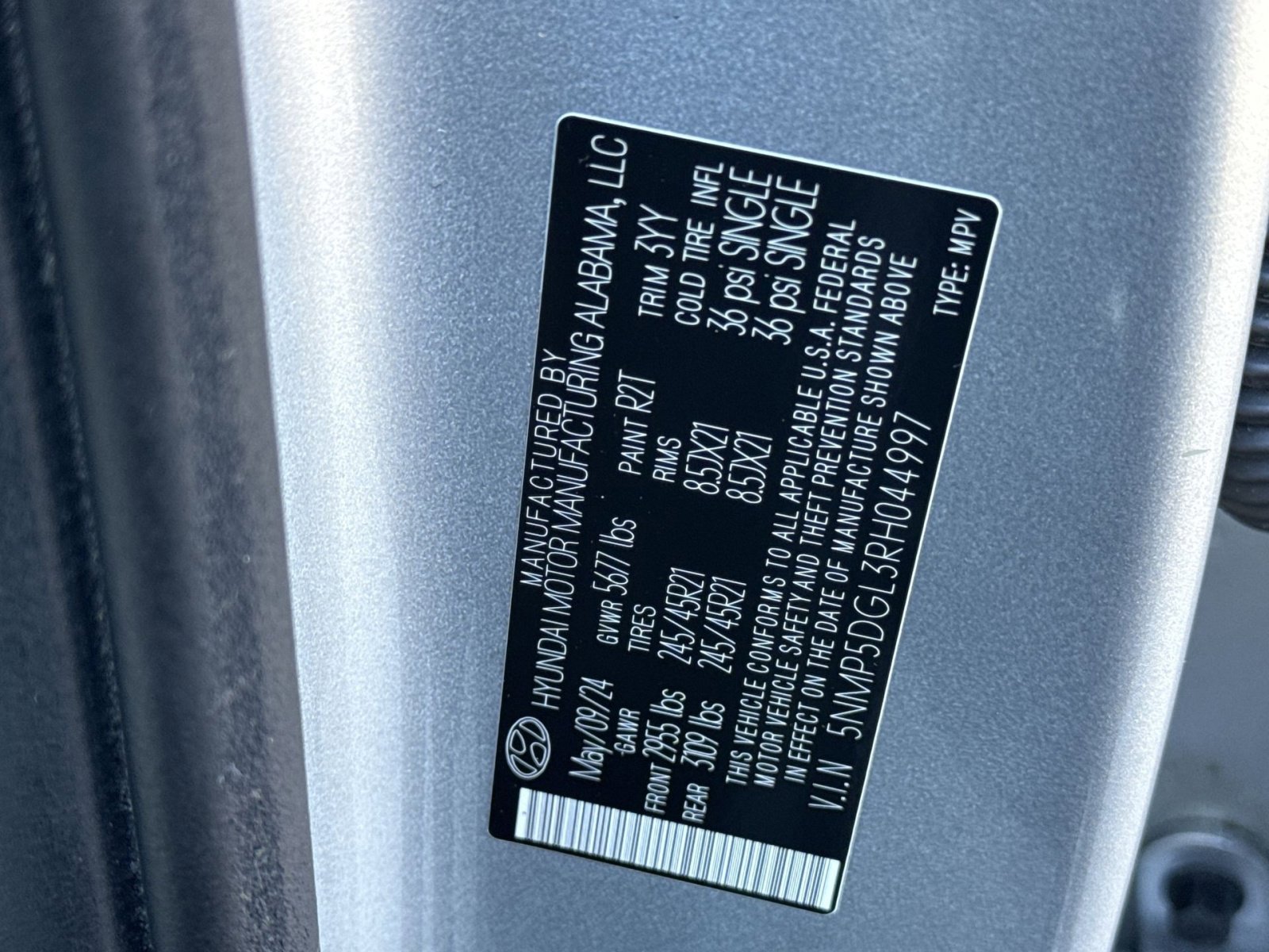 Certified 2024 Hyundai Santa Fe Calligraphy AWD/4WD image 29