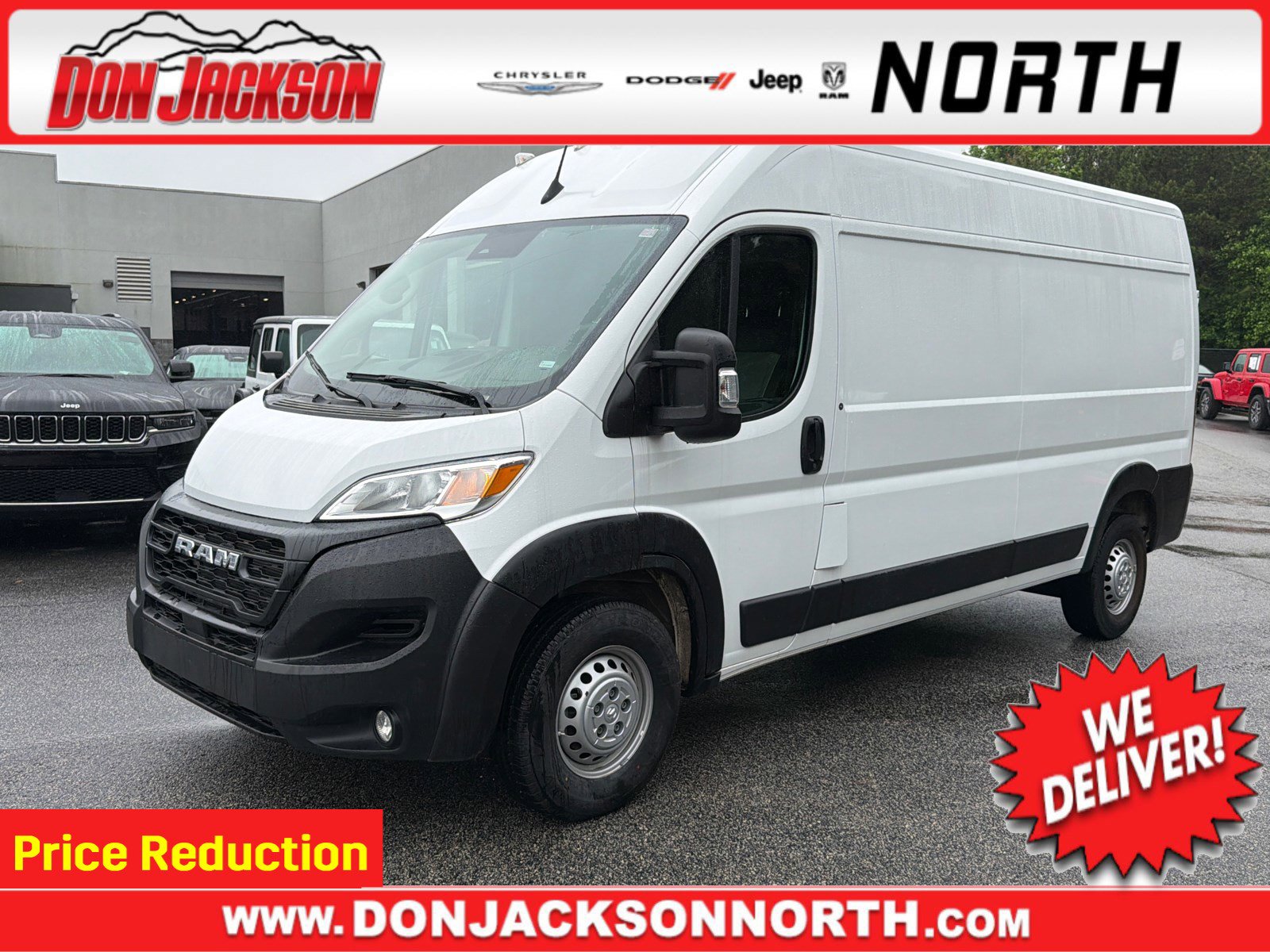 Used 2024 RAM ProMaster 2500 w/ Convenience Group FWD image 1
