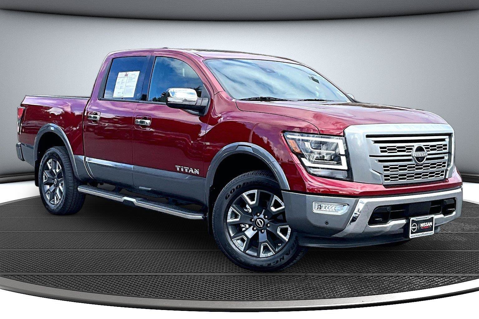 Used 2024 Nissan Titan Platinum Reserve w/ Moonroof Package AWD/4WD image 1