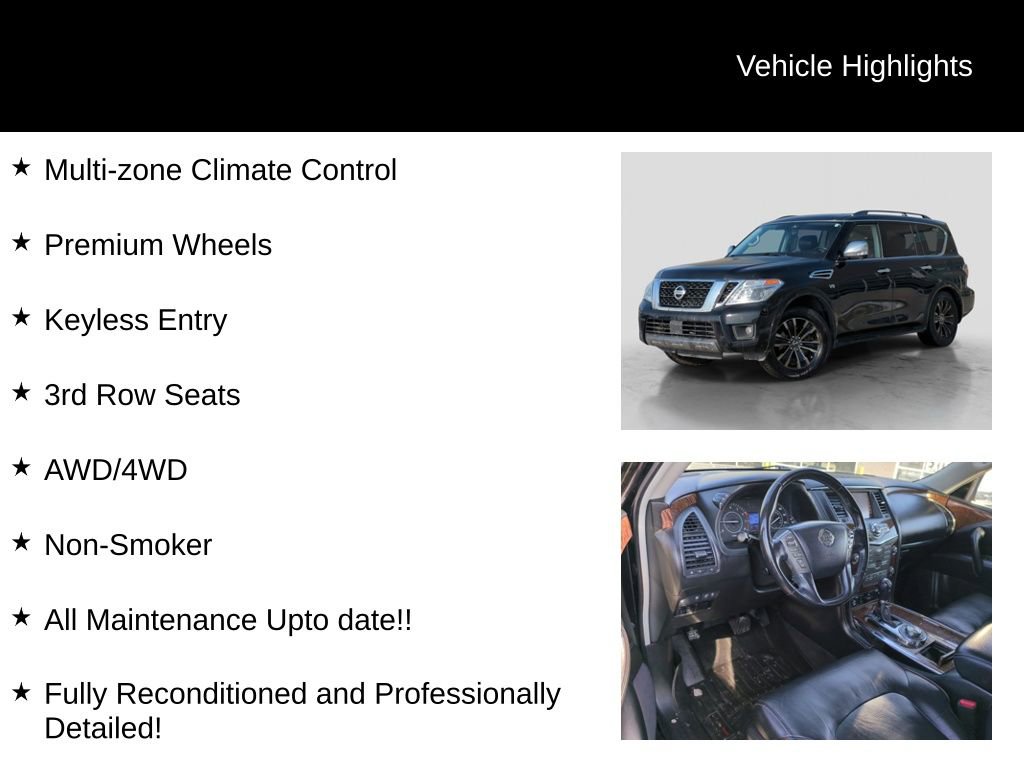Used 2019 Nissan Armada Platinum image 11