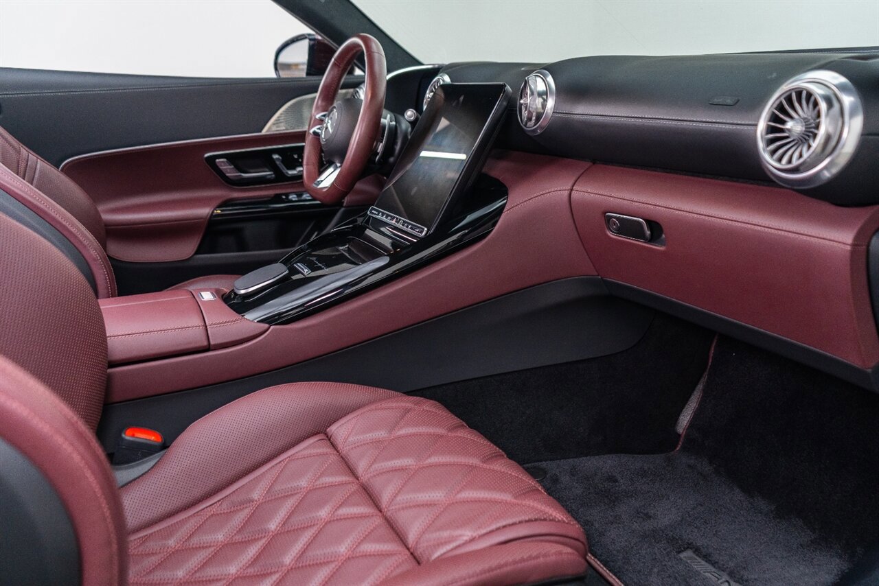 Used 2024 Mercedes-Benz SL 55 AMG 4MATIC w/ Manufactur Interior Package image 48