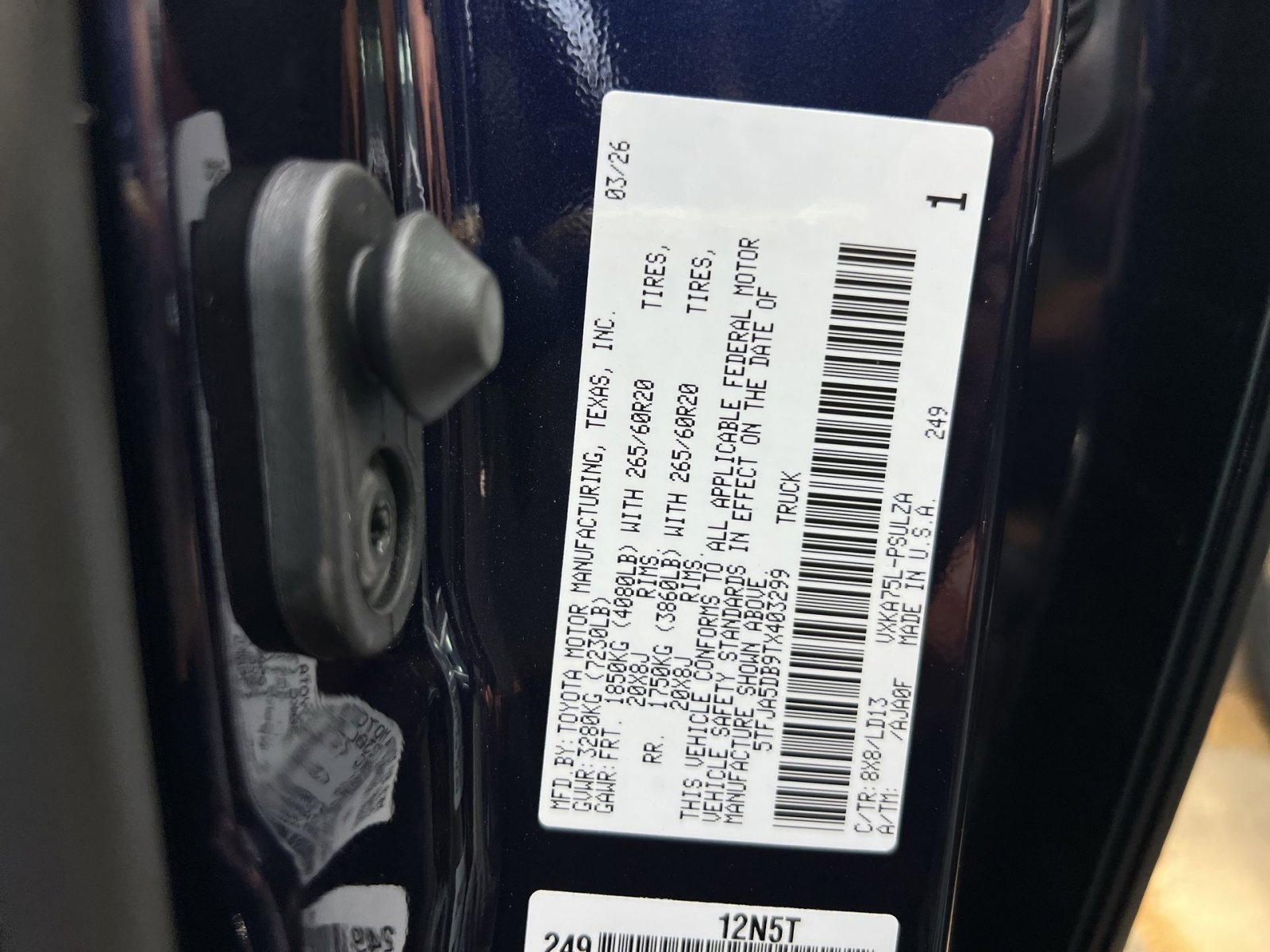 New 2026 Toyota Tundra Limited image 21