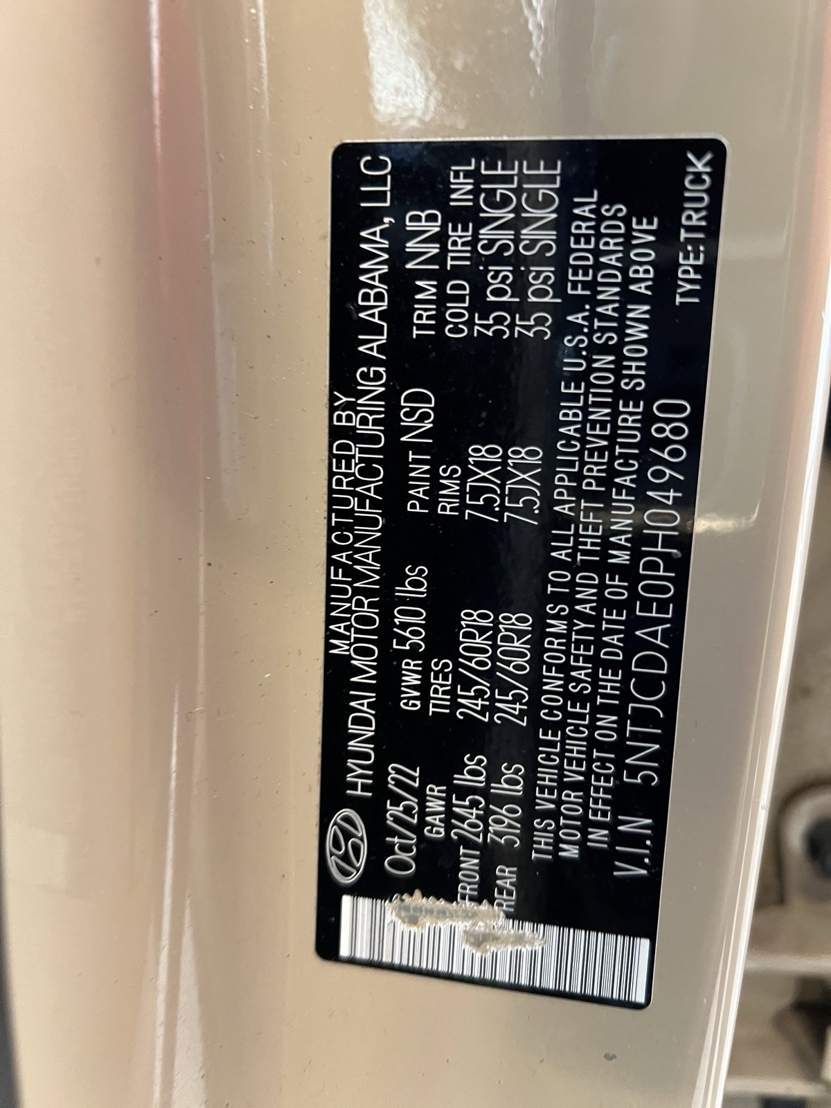 Used 2023 Hyundai Santa Cruz SEL w/ Activity Package image 51