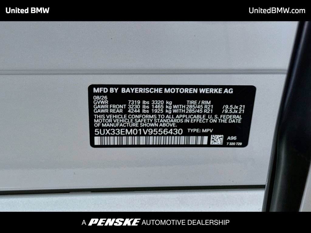 New 2027 BMW X7 M60i w/ Executive Package AWD/4WD image 16