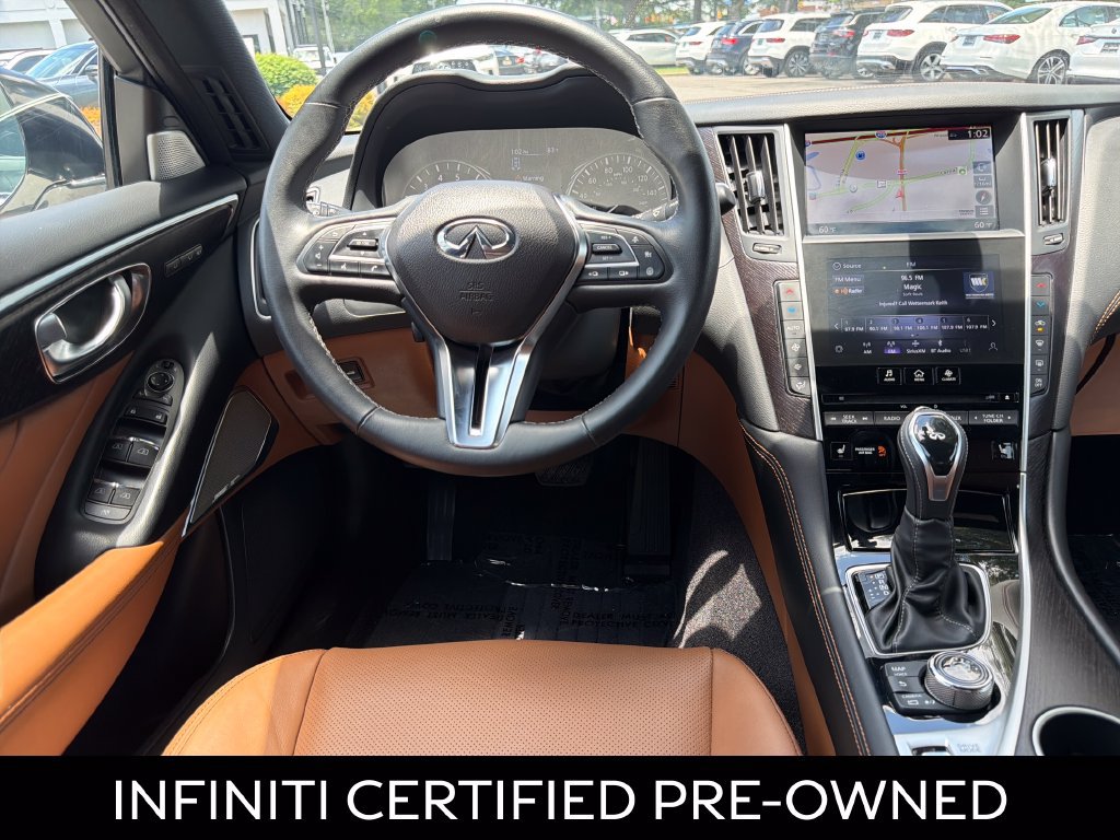 Certified 2023 INFINITI Q50 Sensory RWD image 2