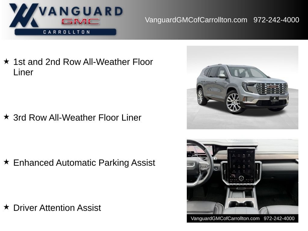 New 2026 GMC Acadia Denali w/ Super Cruise Package FWD image 12