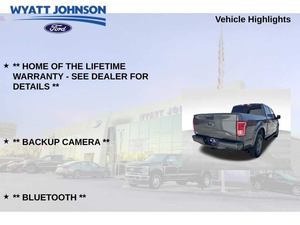 Used 2016 Ford F150 XLT w/ Equipment Group 302A Luxury AWD/4WD image 5