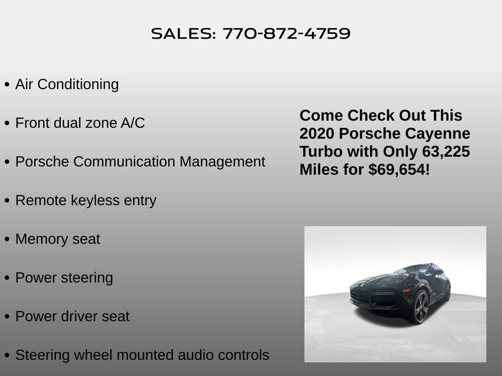 Used 2020 Porsche Cayenne Turbo image 15