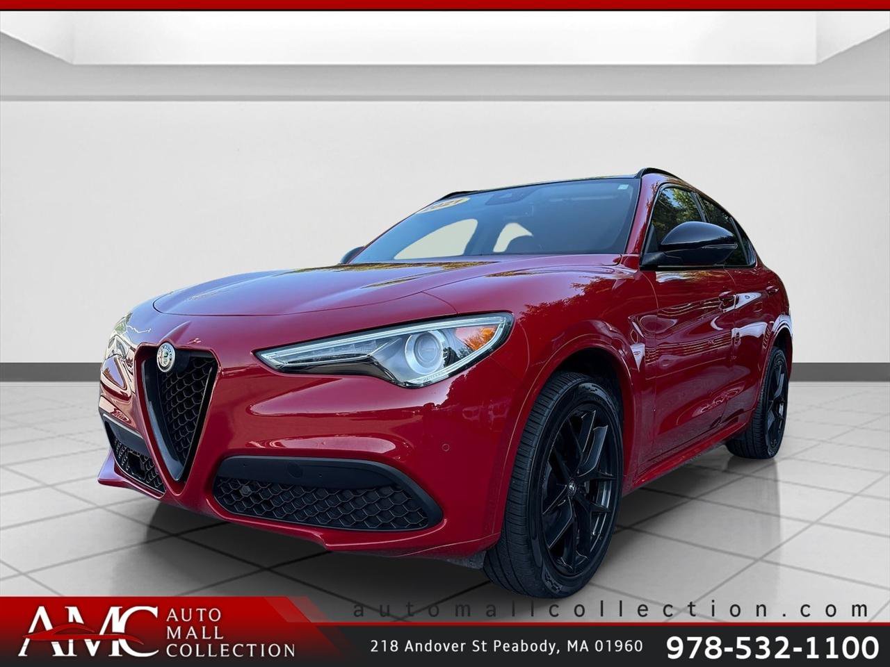 Used 2021 Alfa Romeo Stelvio Ti w/ Nero Edizione