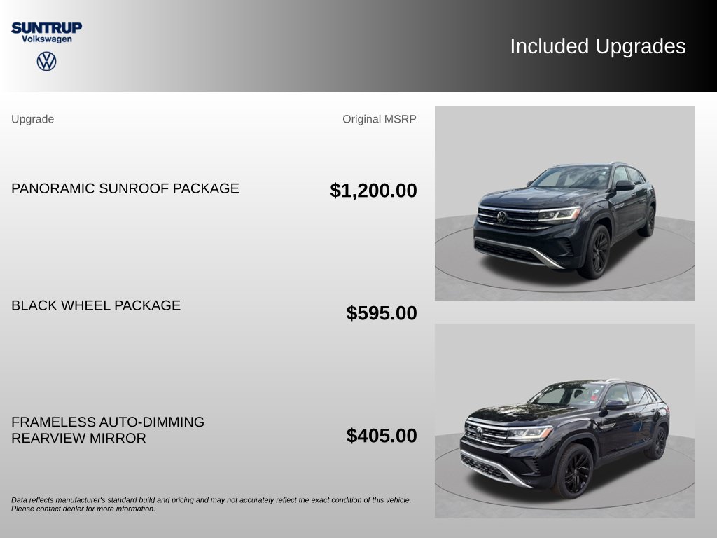 Used 2023 Volkswagen Atlas Cross Sport SE w/ Panoramic Sunroof Package AWD/4WD image 19