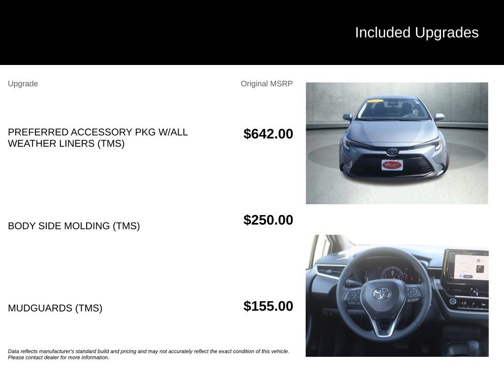 Used 2025 Toyota Corolla LE AWD/4WD image 32