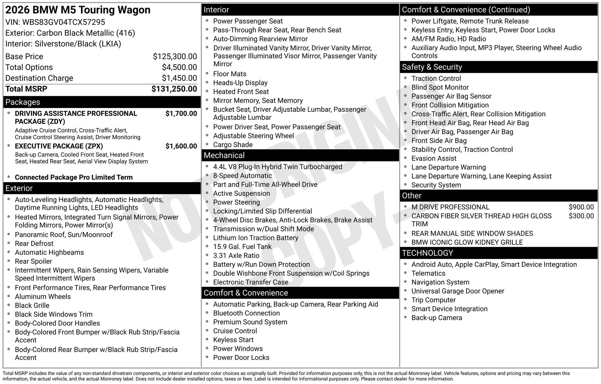 New 2026 BMW M5 Touring image 11
