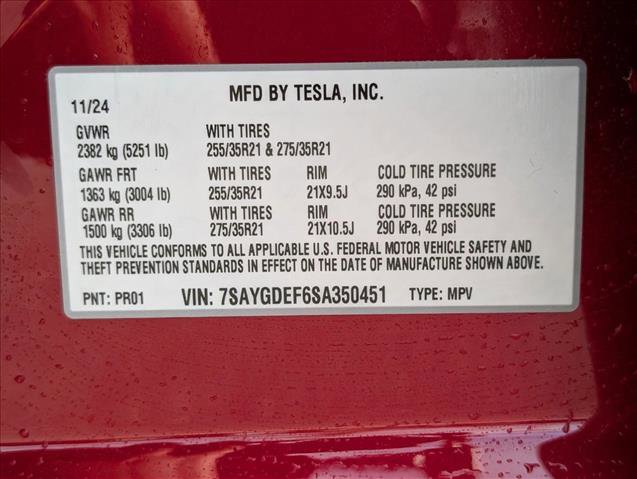 Used 2025 Tesla Model Y Performance image 20