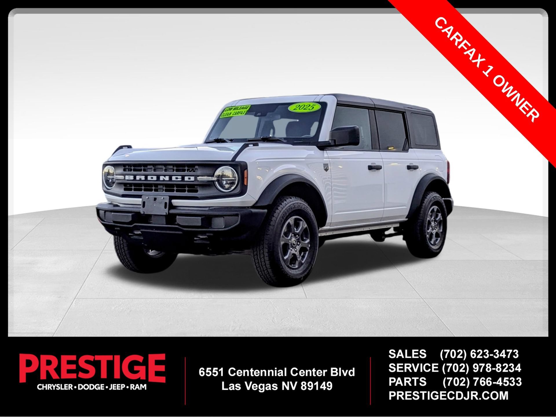 Used 2025 Ford Bronco Big Bend AWD/4WD image 1