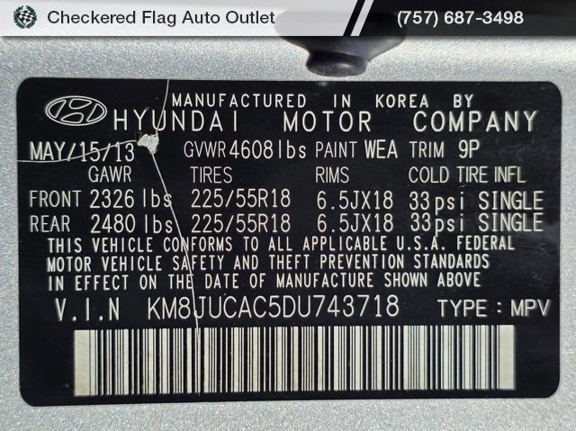 Used 2013 Hyundai Tucson Limited w/ Premium Pkg image 50