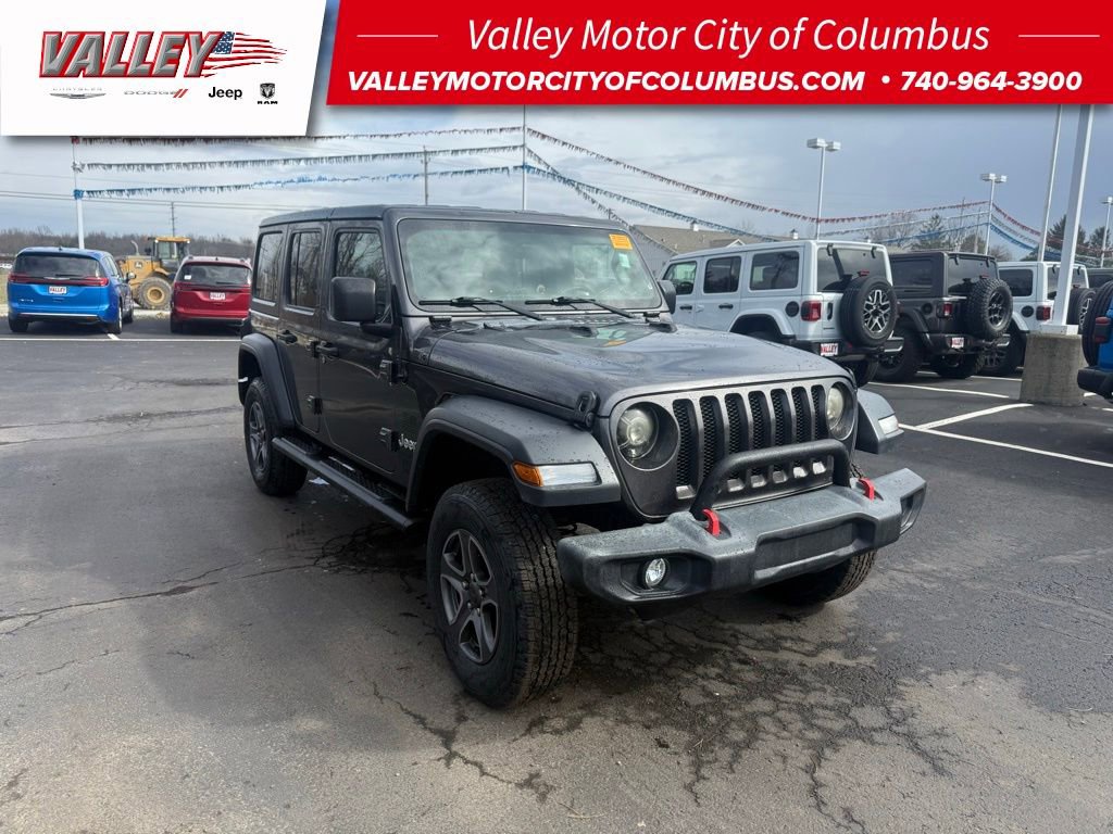 Used 2019 Jeep Wrangler Unlimited Sport S
