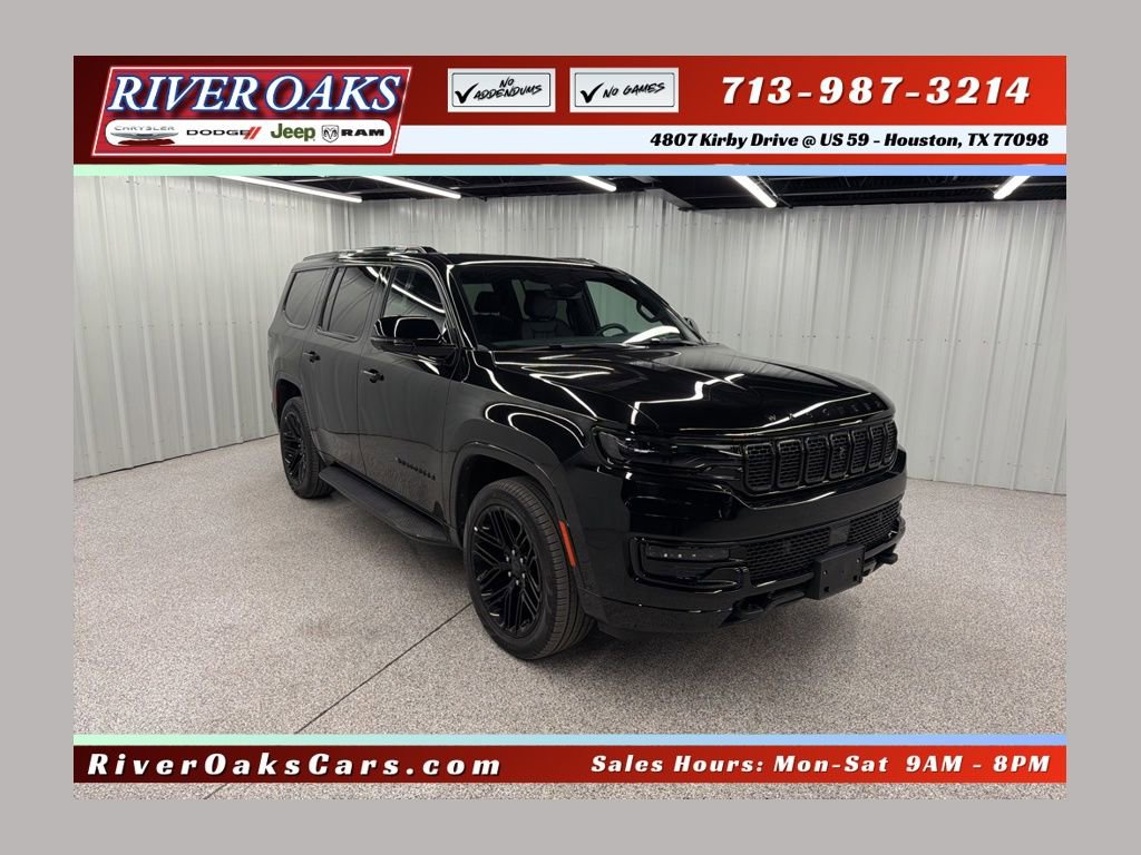 New 2025 Jeep Wagoneer Series II w/ Convenience Group I