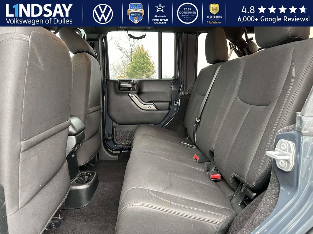 Used 2017 Jeep Wrangler Unlimited Sport w/ Quick Order Package 24S image 13