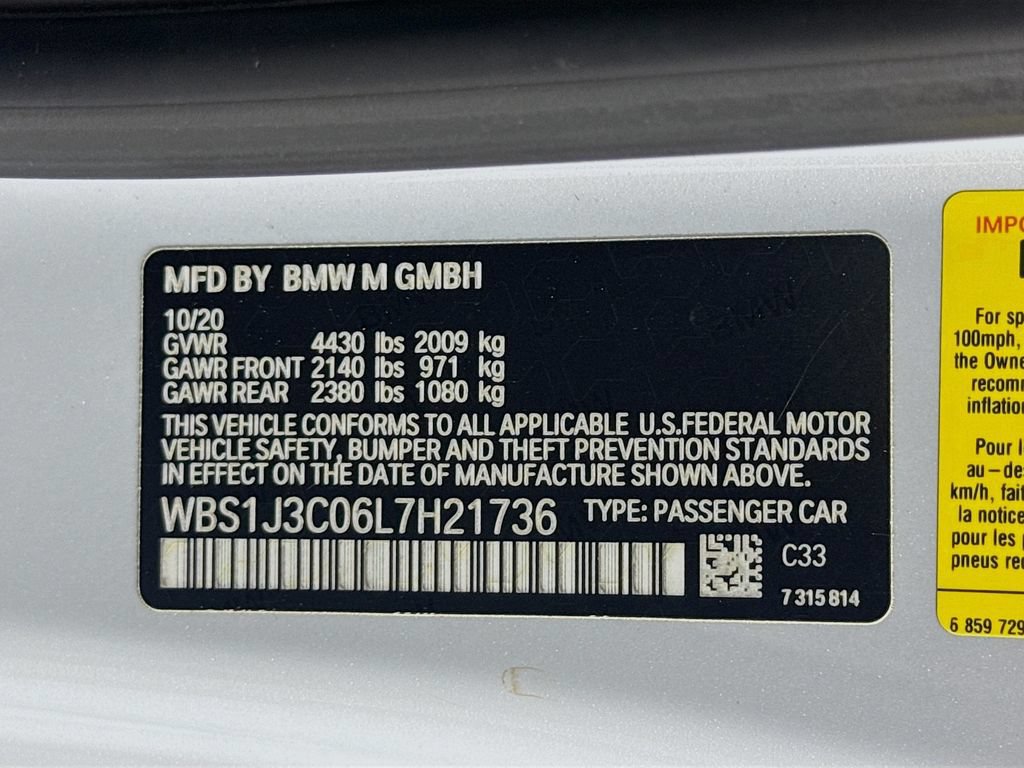 Used 2020 BMW M2 CS RWD image 38