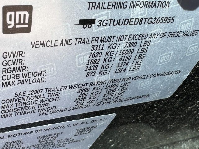 Used 2026 GMC Sierra 1500 SLT w/ Max Trailering Package AWD/4WD image 30