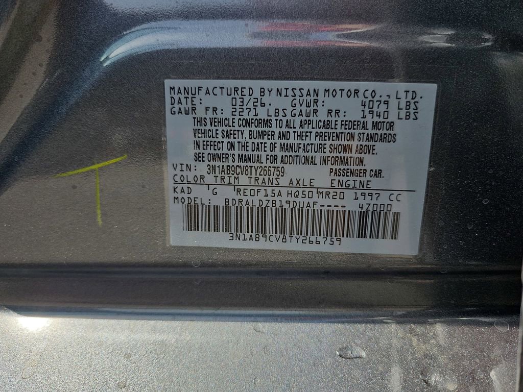 New 2026 Nissan Sentra SV w/ SV Convenience Package image 38