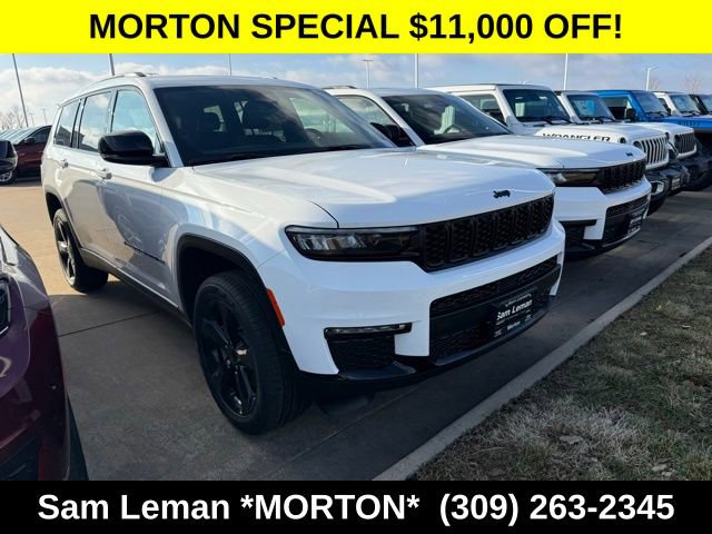 New 2025 Jeep Grand Cherokee L Limited w/ Black Appearance Package