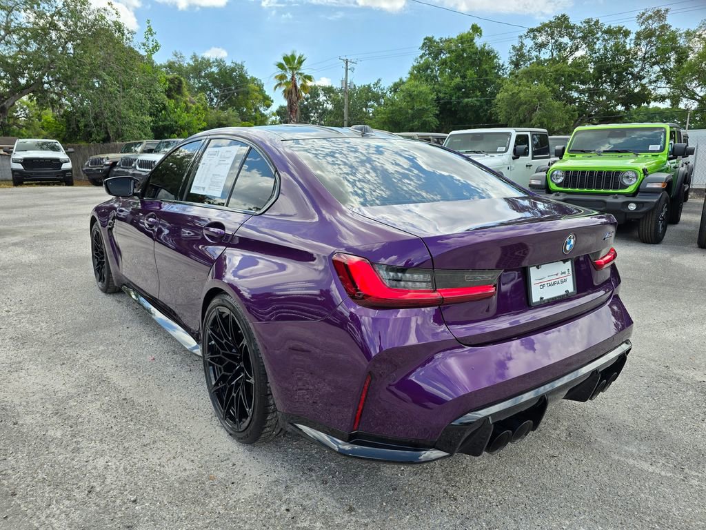 Used 2025 BMW M3 Competition w/ Executive Package AWD/4WD image 4