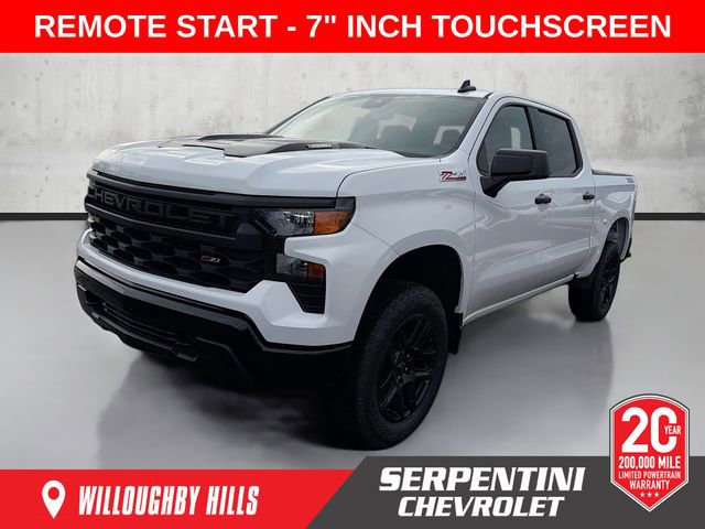 New 2026 Chevrolet Silverado 1500 Custom Trail Boss w/ Turbomax Blackout Package image 1