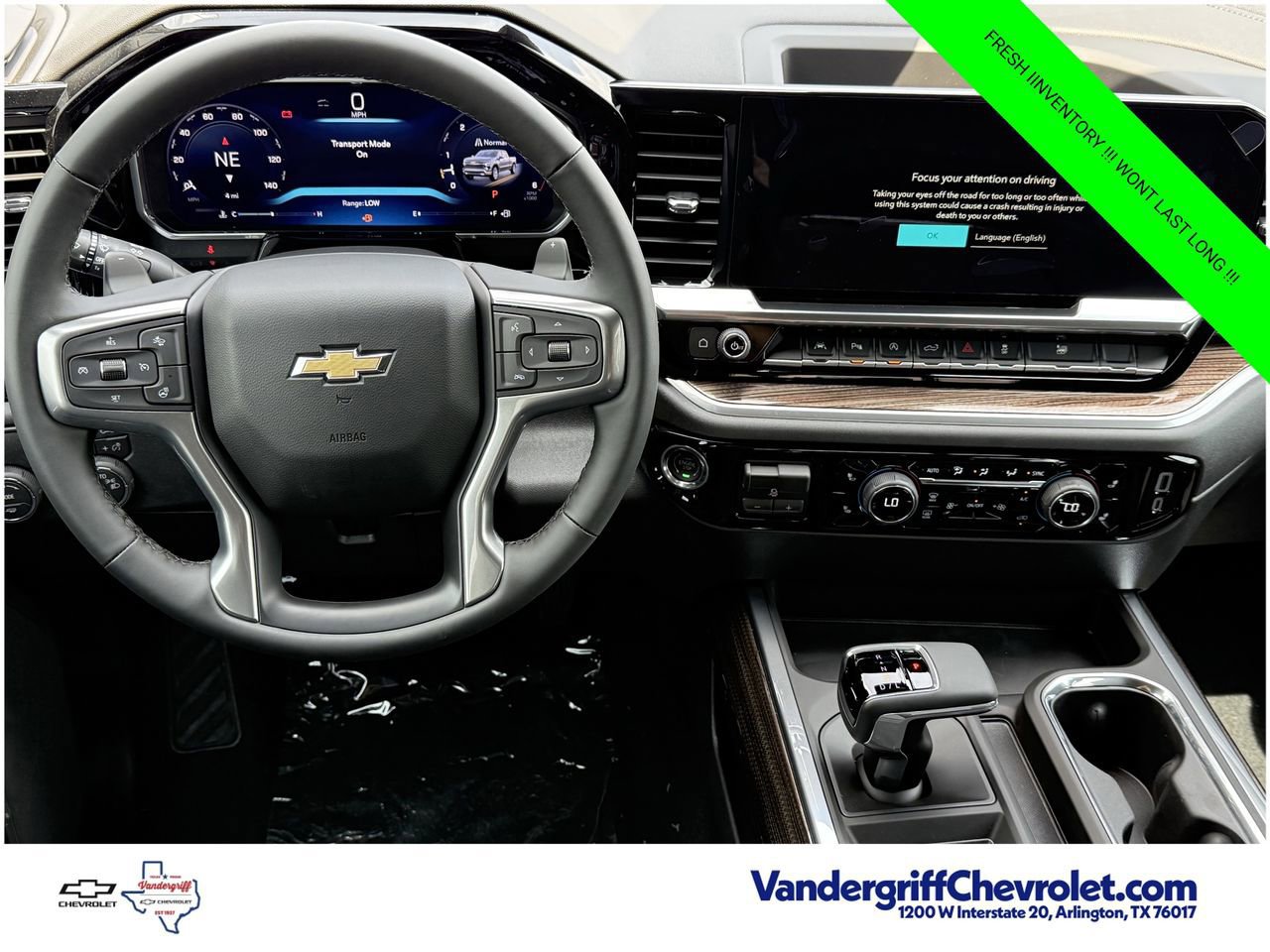 New 2026 Chevrolet Silverado 1500 LT w/ Texas Edition Plus RWD image 11