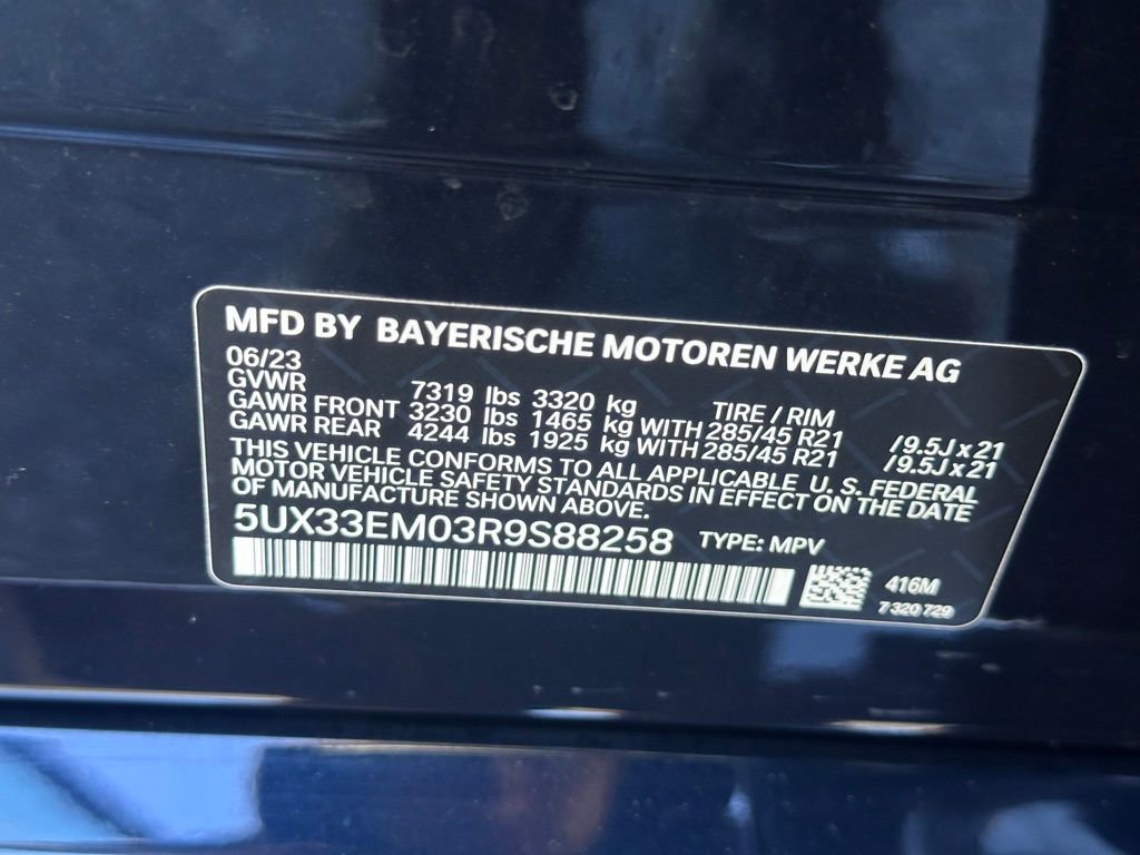 Used 2024 BMW X7 M60i w/ Climate Comfort Package image 20