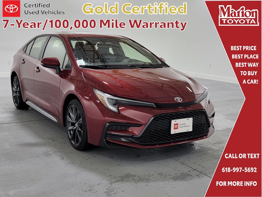 Certified 2025 Toyota Corolla SE w/ SE Premium Package FWD image 1