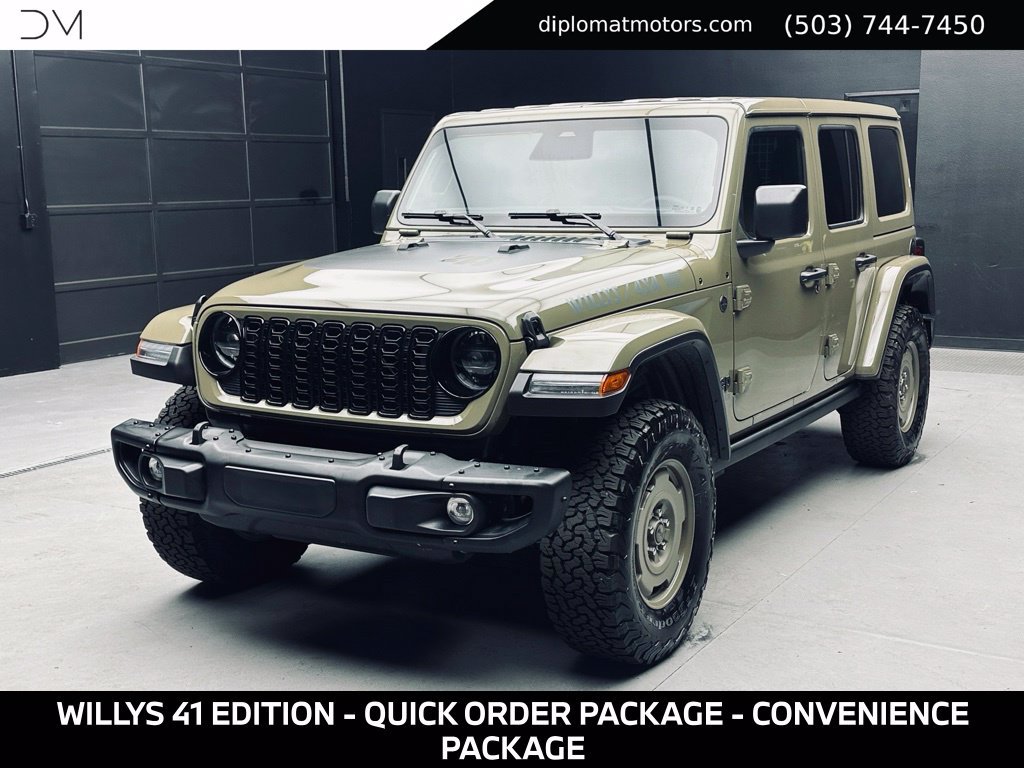 Used 2026 Jeep Wrangler Unlimited Sport AWD/4WD image 1