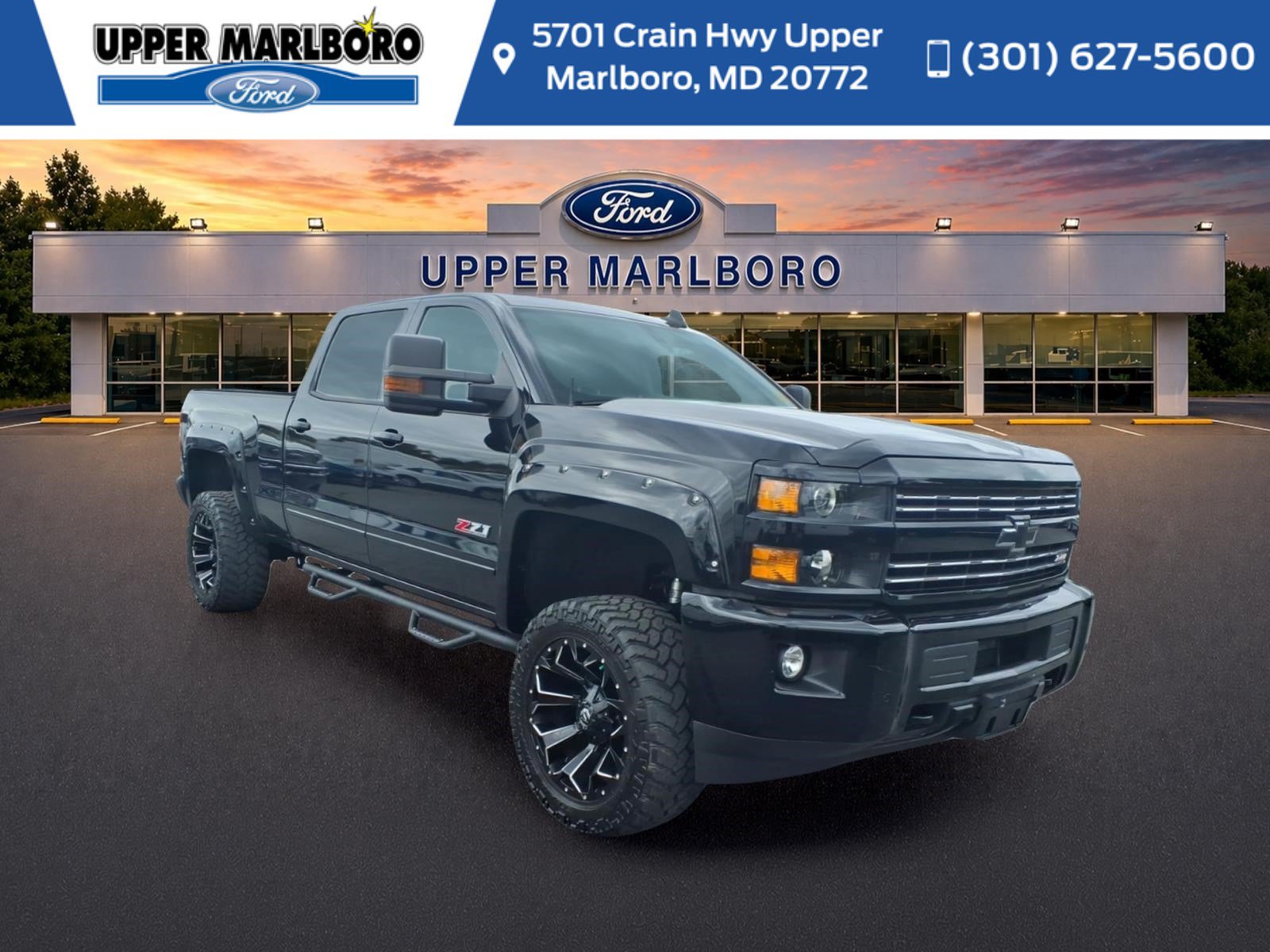 Used 2016 Chevrolet Silverado 2500 LT w/ Midnight Edition AWD/4WD image 1