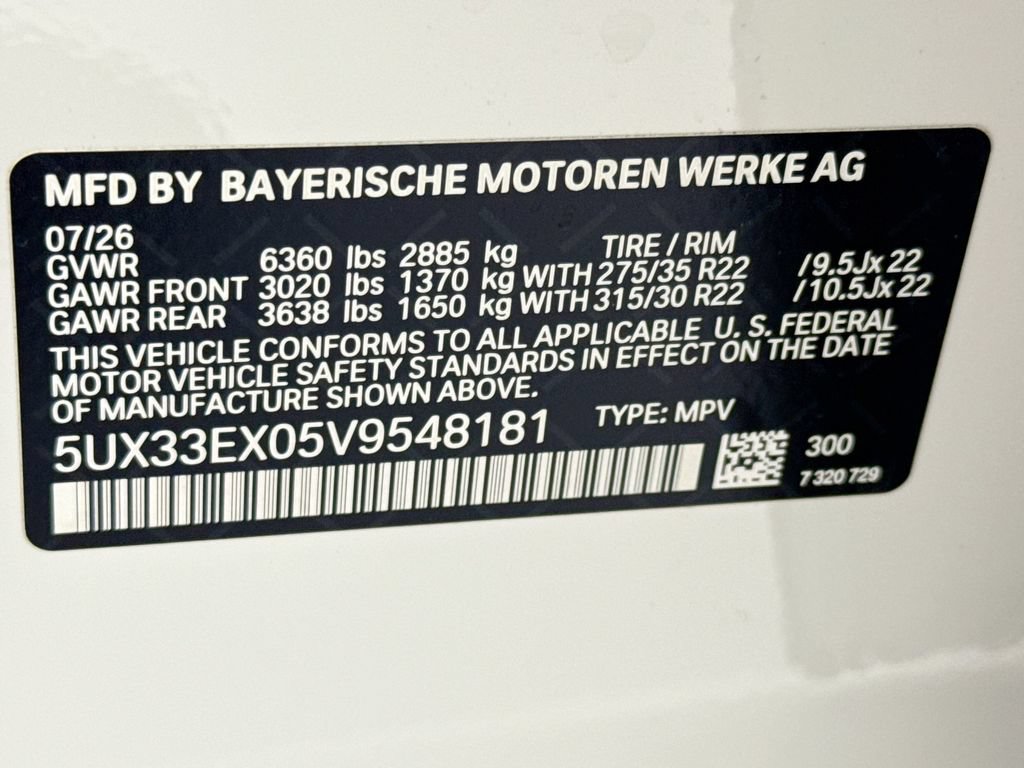 New 2027 BMW X6 xDrive40i w/ Climate Comfort Package AWD/4WD image 34