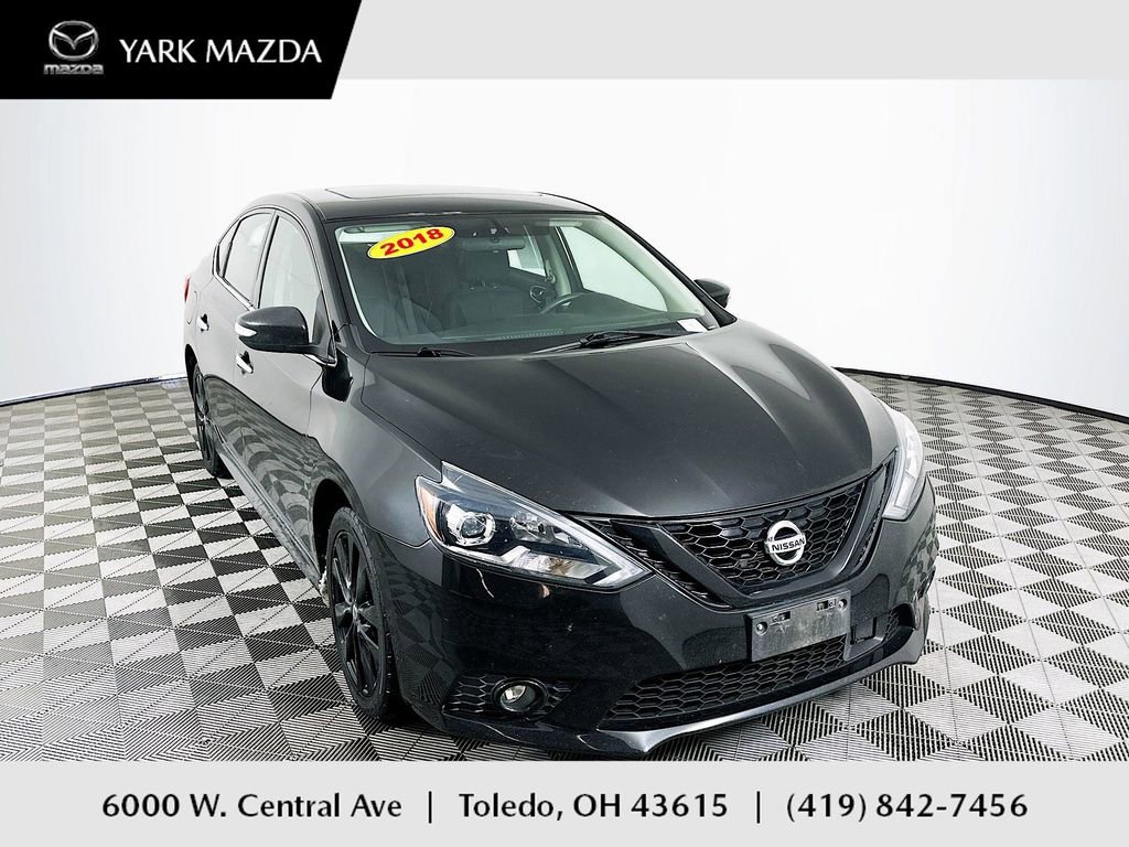 Used 2018 Nissan Sentra SR Turbo w/ SR Midnight Edition Package image 1