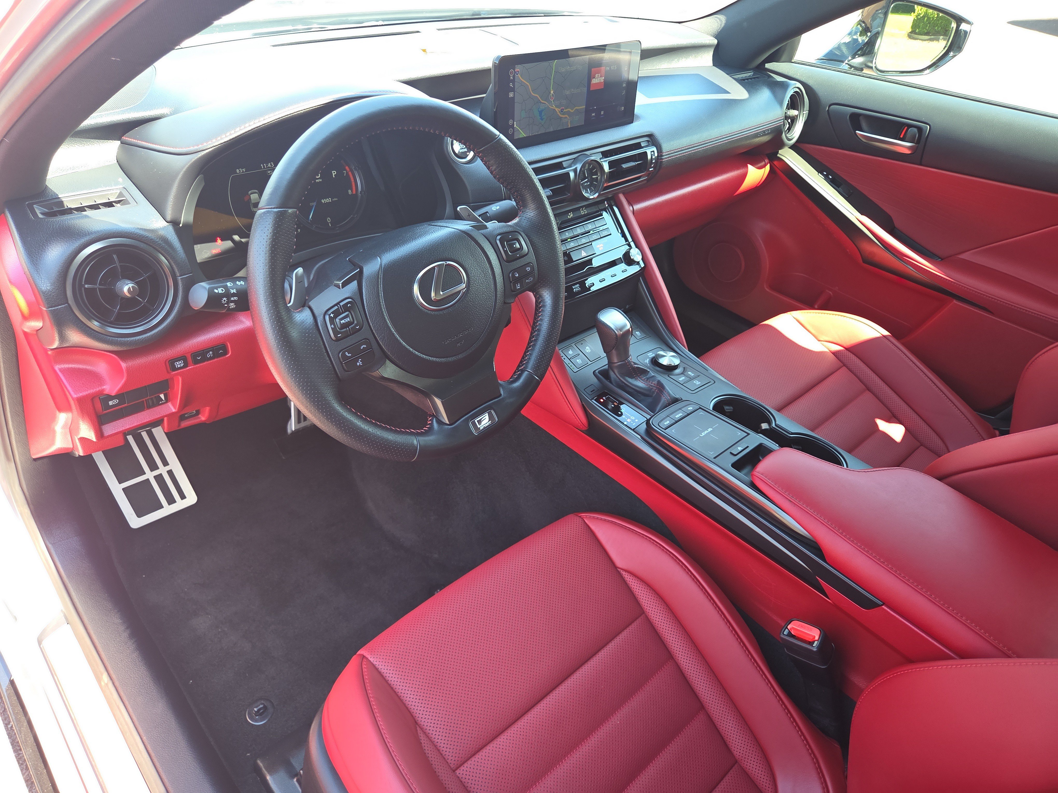 Certified 2025 Lexus IS 350 F Sport w/ Navigation Package AWD/4WD image 15