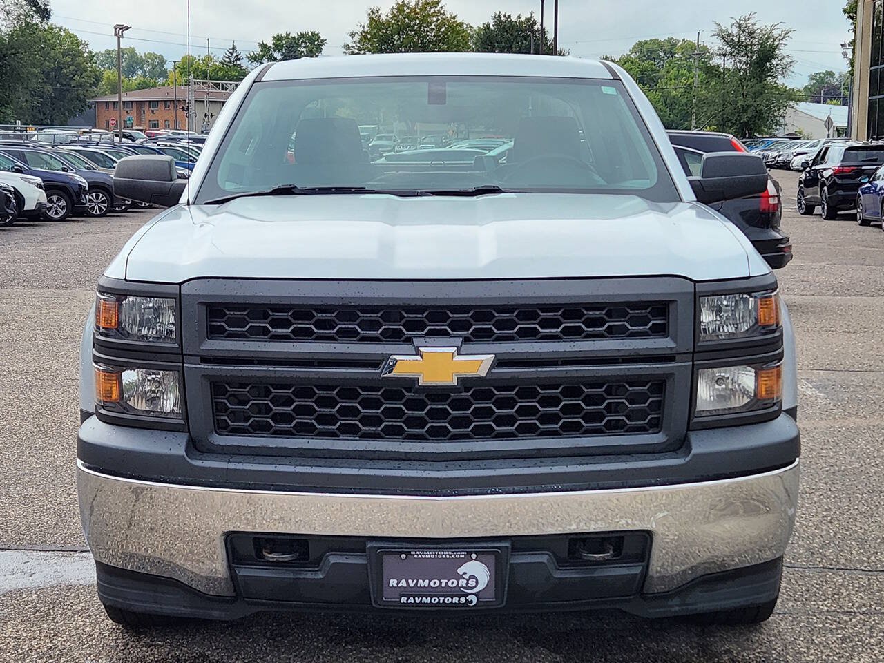 Used 2014 Chevrolet Silverado 1500 W/T w/ Chrome Bumper Package AWD/4WD image 6