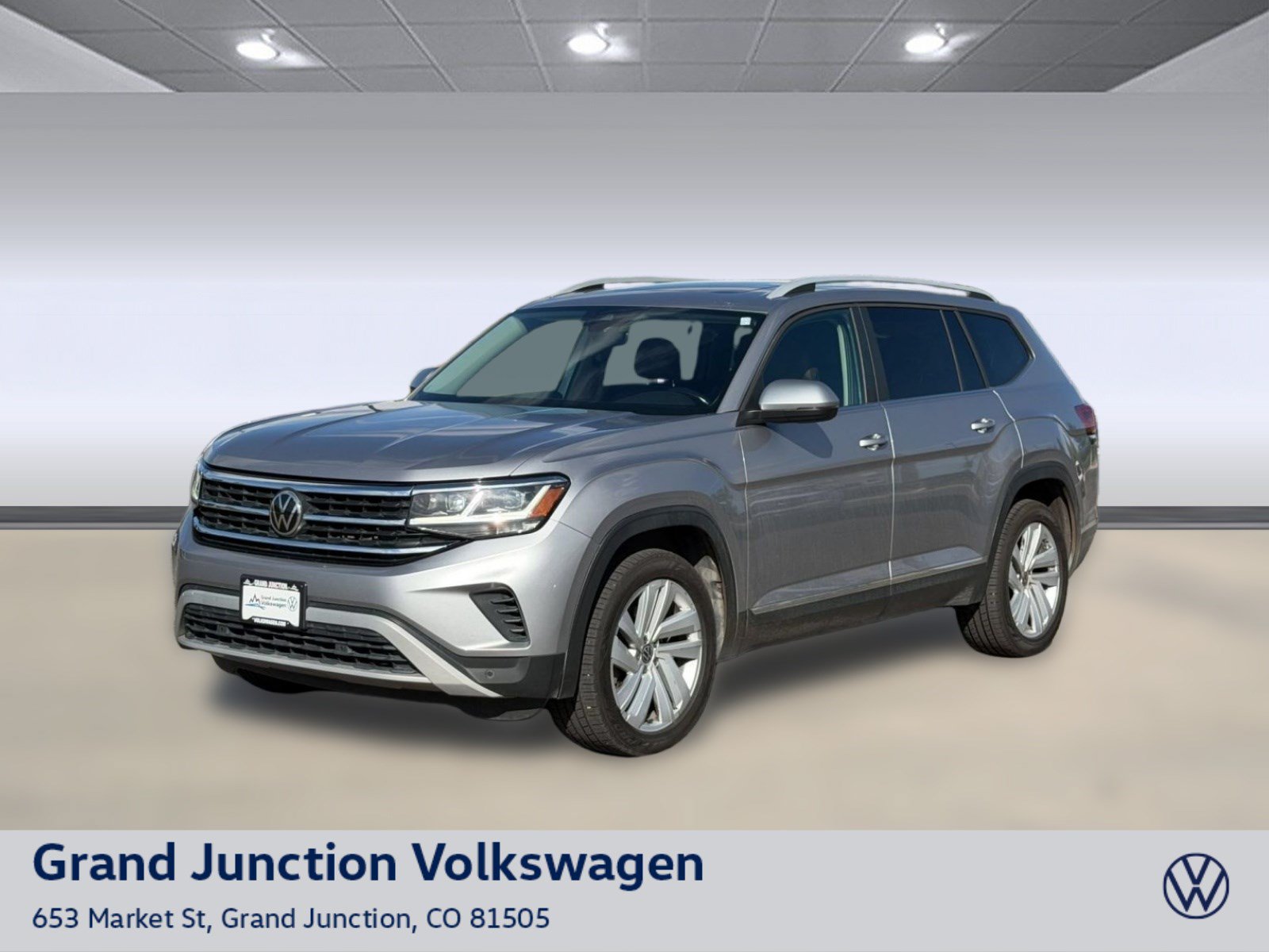 Used 2021 Volkswagen Atlas SEL w/ MDO Package (Bench Seat) AWD/4WD image 1