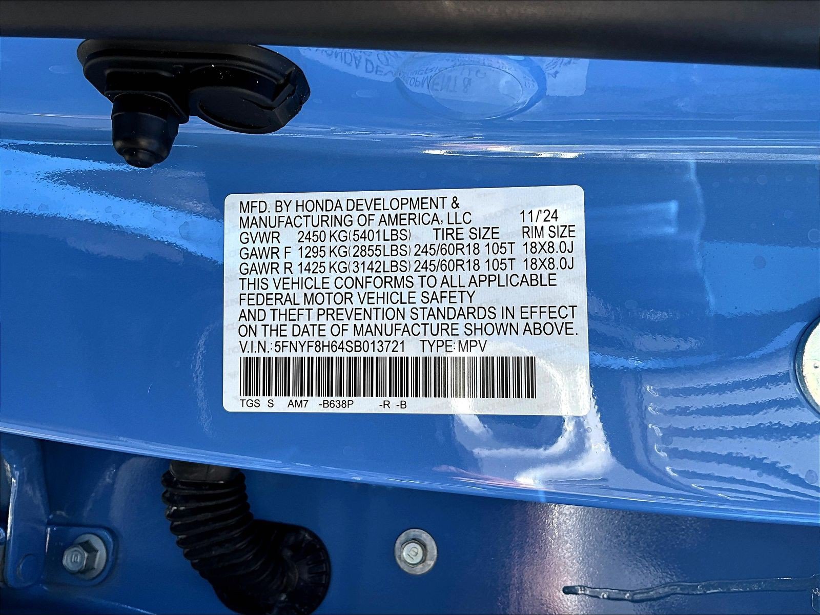 Certified 2025 Honda Passport TrailSport image 19