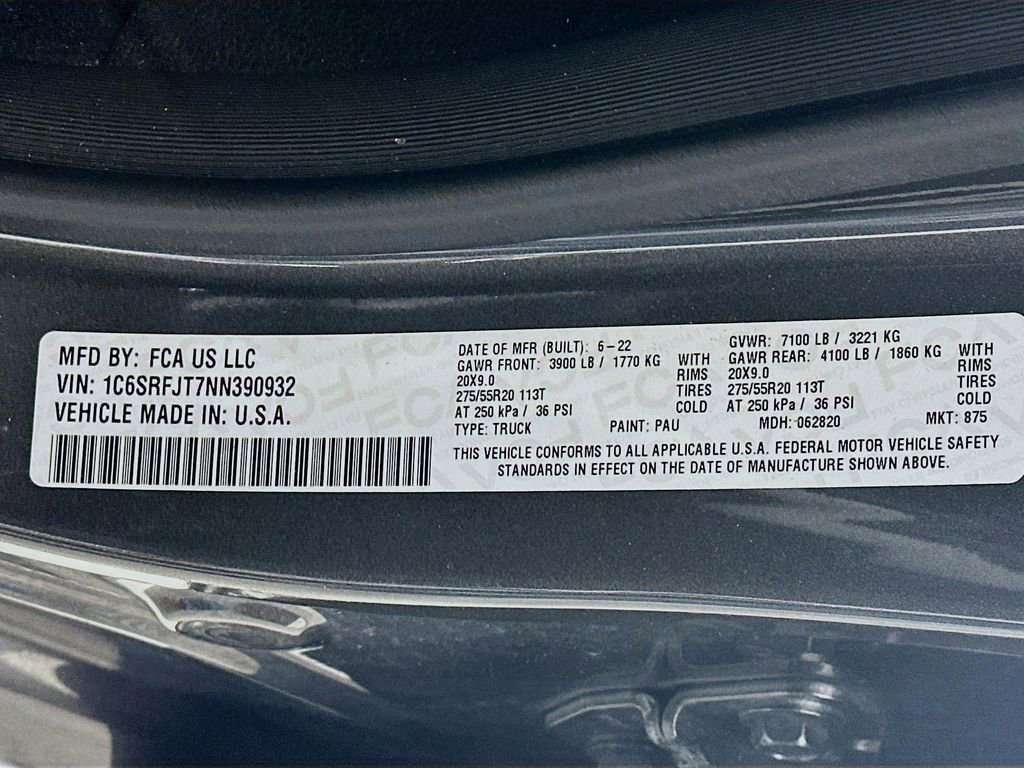 Used 2022 RAM 1500 Laramie image 37